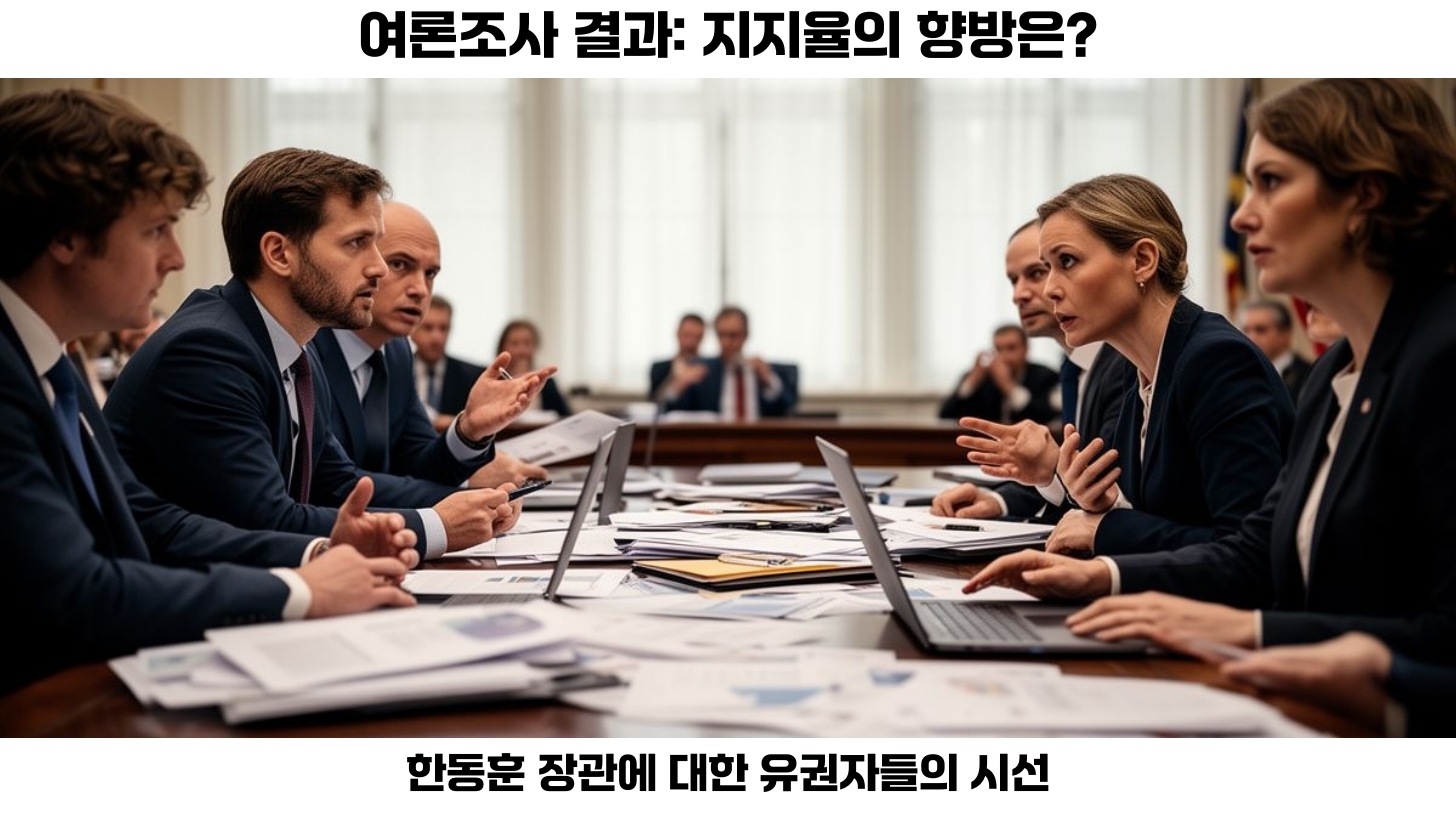 정당 지지율 변화와 국힘의 미래 전망
