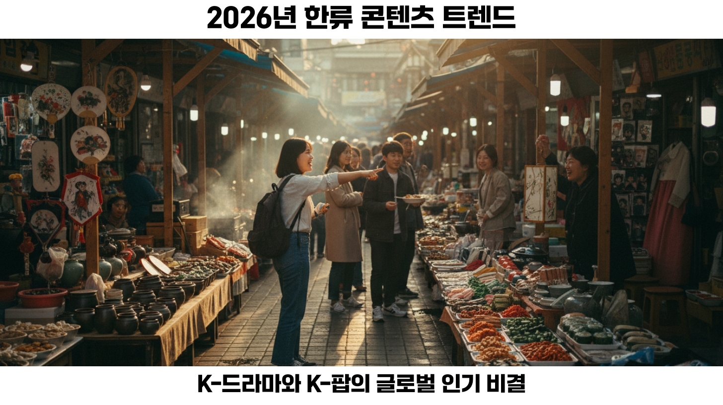 2026년 한류 콘텐츠 트렌드: K-드라마와 K-팝의 글로벌 인기 비결 2 K-드라마의 매력: 스토리텔링과 캐릭터의 힘