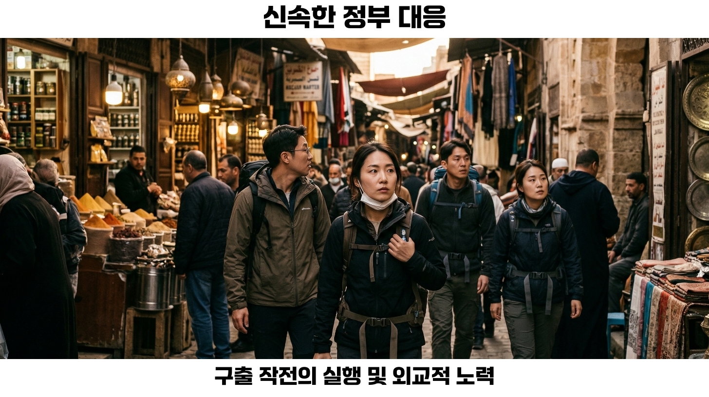 국제 이슈로 떠오른 중동 한국인 구출 사건