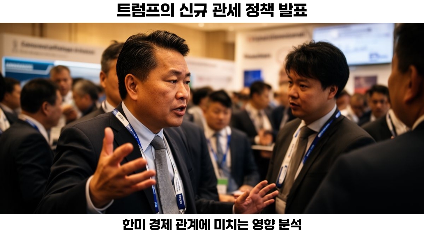 트럼프 신규 관세, 한미 협상에 미치는 영향