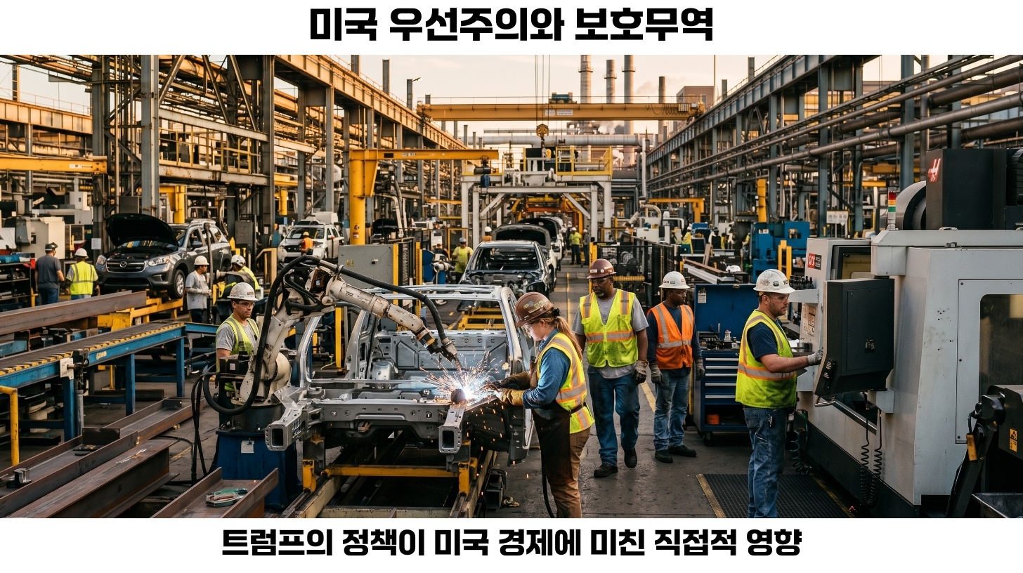 트럼프 정부 하의 성장률 변화 추세