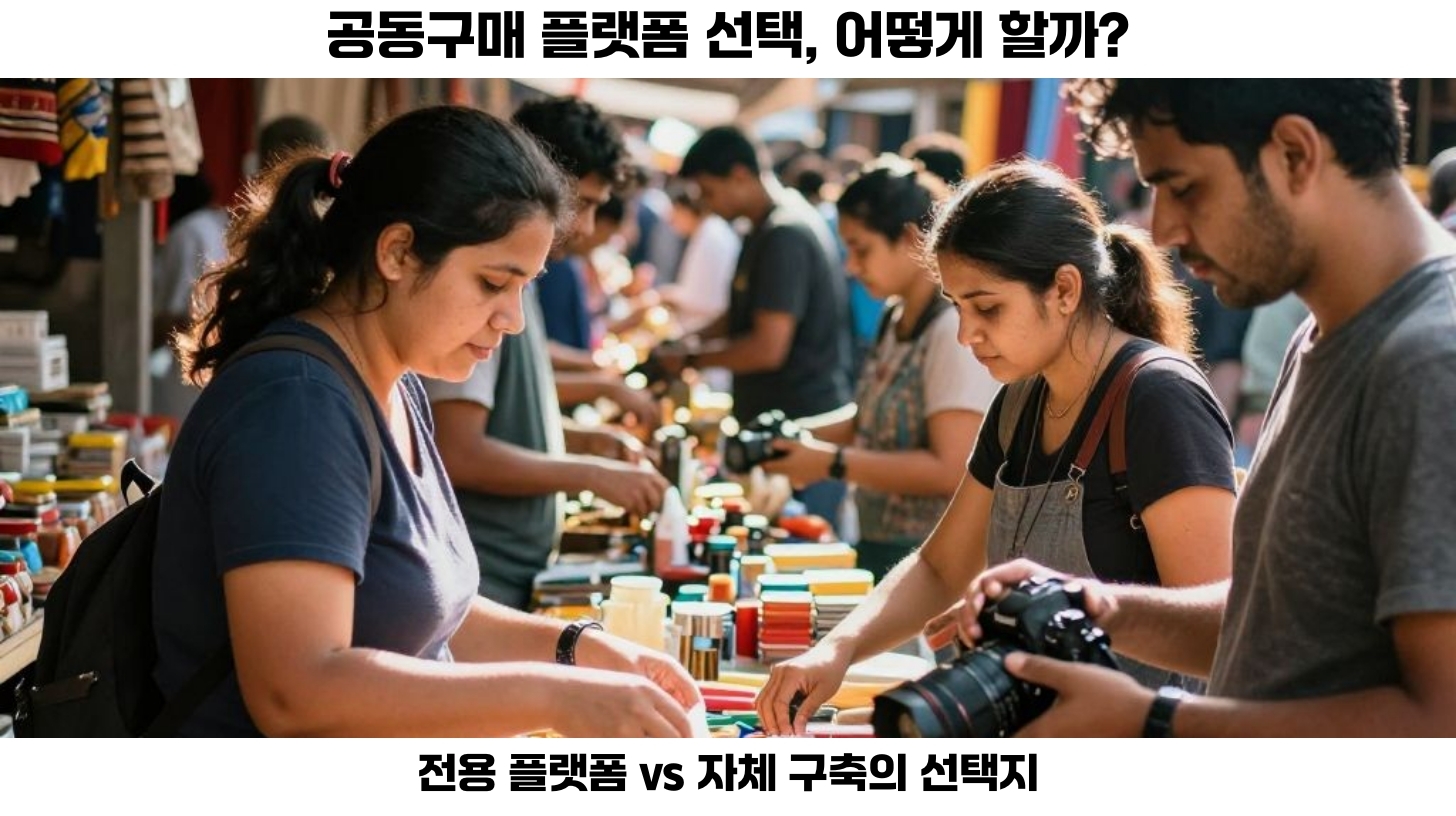 첫번째, 공동구매는 현대 소비 시장에서 성장을 거듭하며 주목받고 있는 판매 모델입니다.