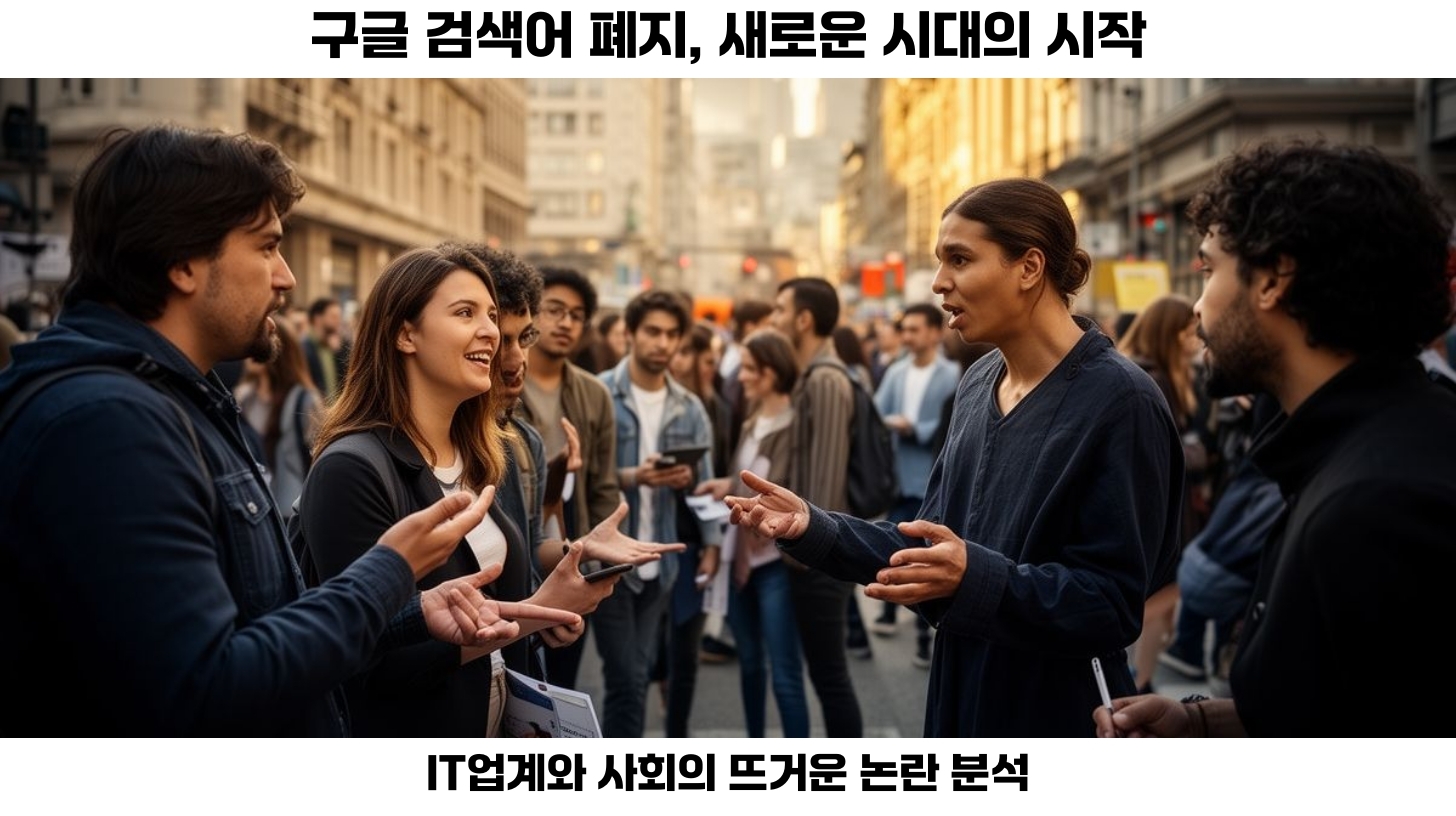 구글 검색어 폐지의 진실