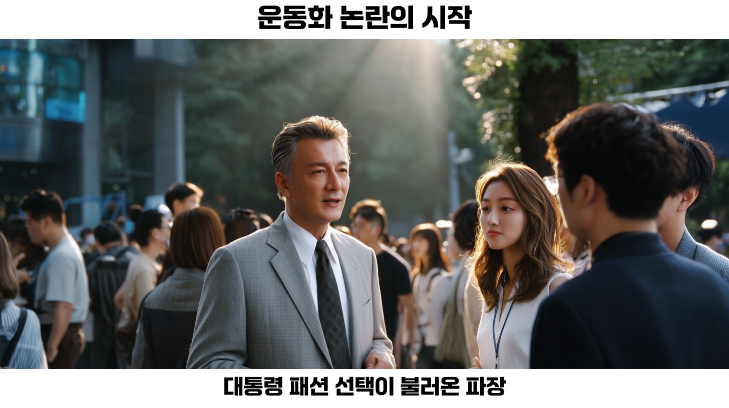 운동화 착용, 대통령의 이미지에 미친 영향은?