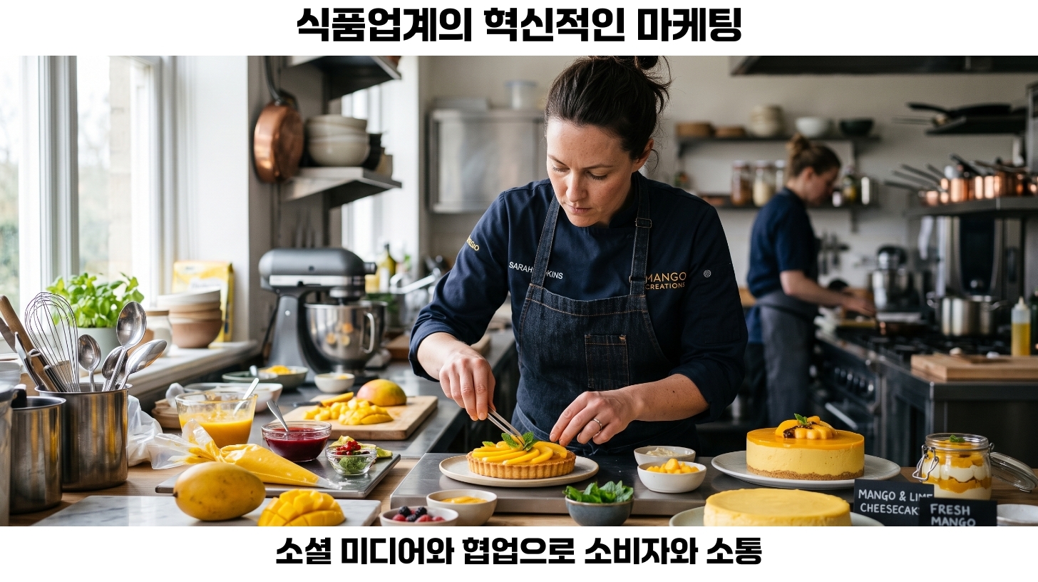 신제품 출시를 통한 망고 디저트 시장 변화