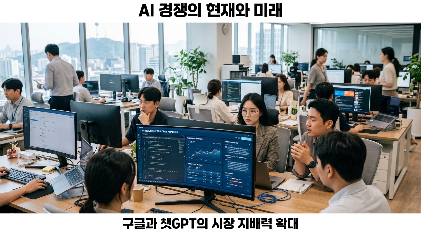 2026년 AI 경쟁의 핵심: 챗GPT와 구글의 시장 지분 변화 2 AI 시장 지배를 위한 최신 기술 동향 분석
