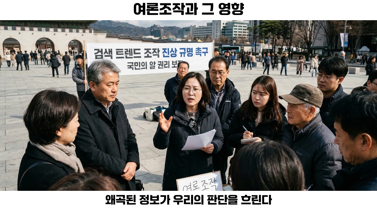여론조작 논란과 정책 영향: AI 이슈 브리핑으로 포털 경쟁에 대비하기 3 여론조작 논란