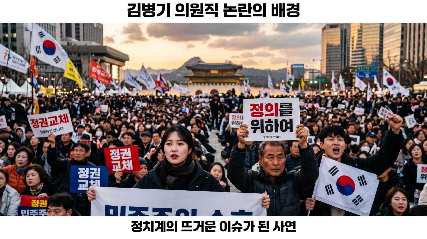 김병기 의원직 사퇴 결정의 배경과 영향 분석