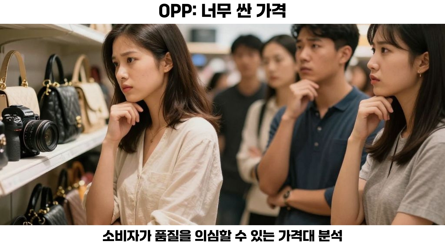 고객의 가격 민감도: IPP와 OPP로 알아보는 최적 가격대 4 세번째, OPP의 개념에 따른 고객 반응.