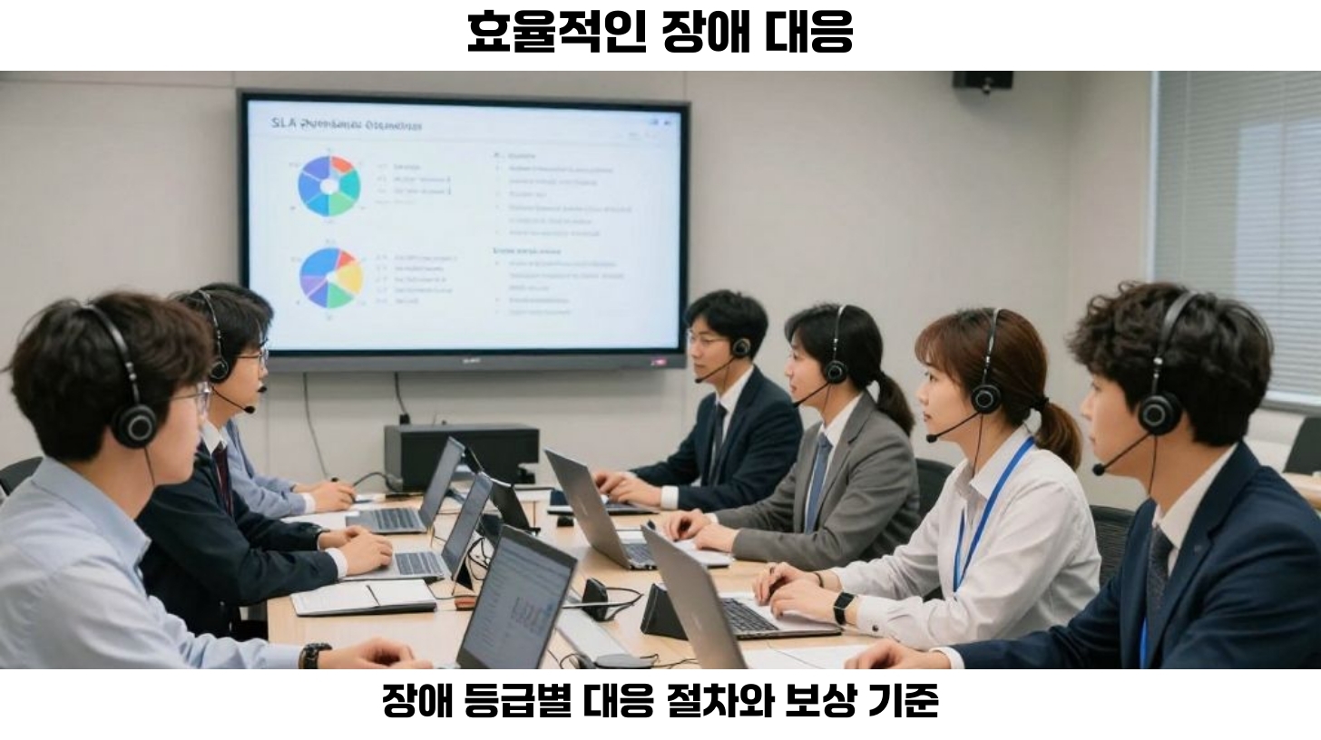 SLA를 정할 때는 측정 방식이 명확해야 하며, 실제로 통제 가능한 지표여야 합니다.