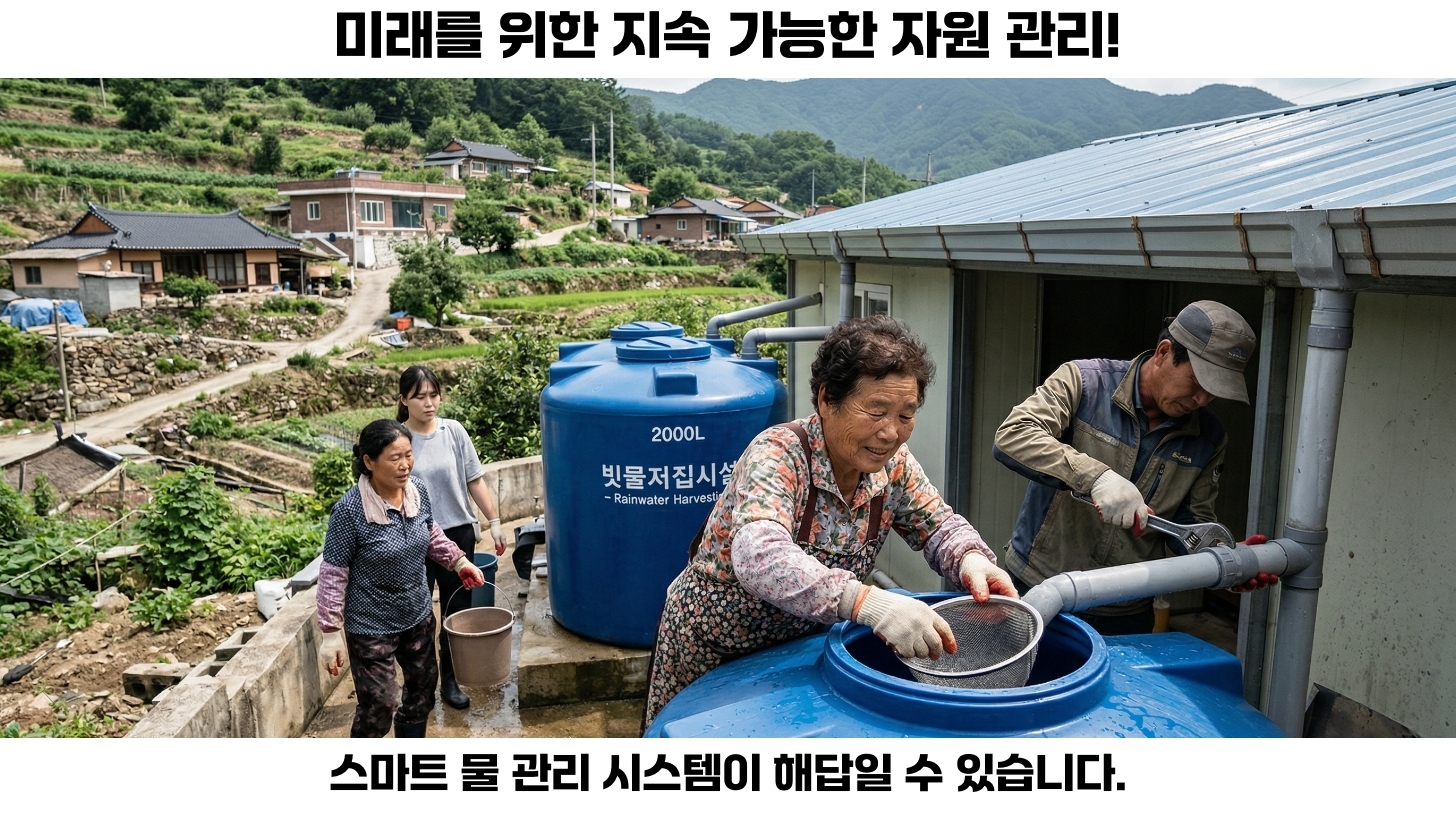물 부족 문제 인식