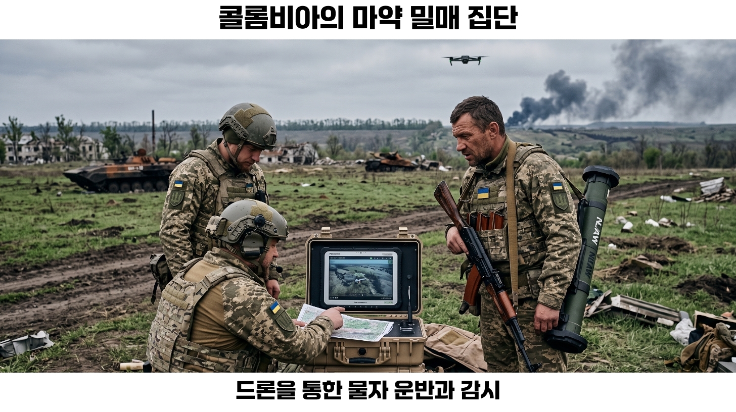 우크라이나에서 드론을 이용한 방어 전술