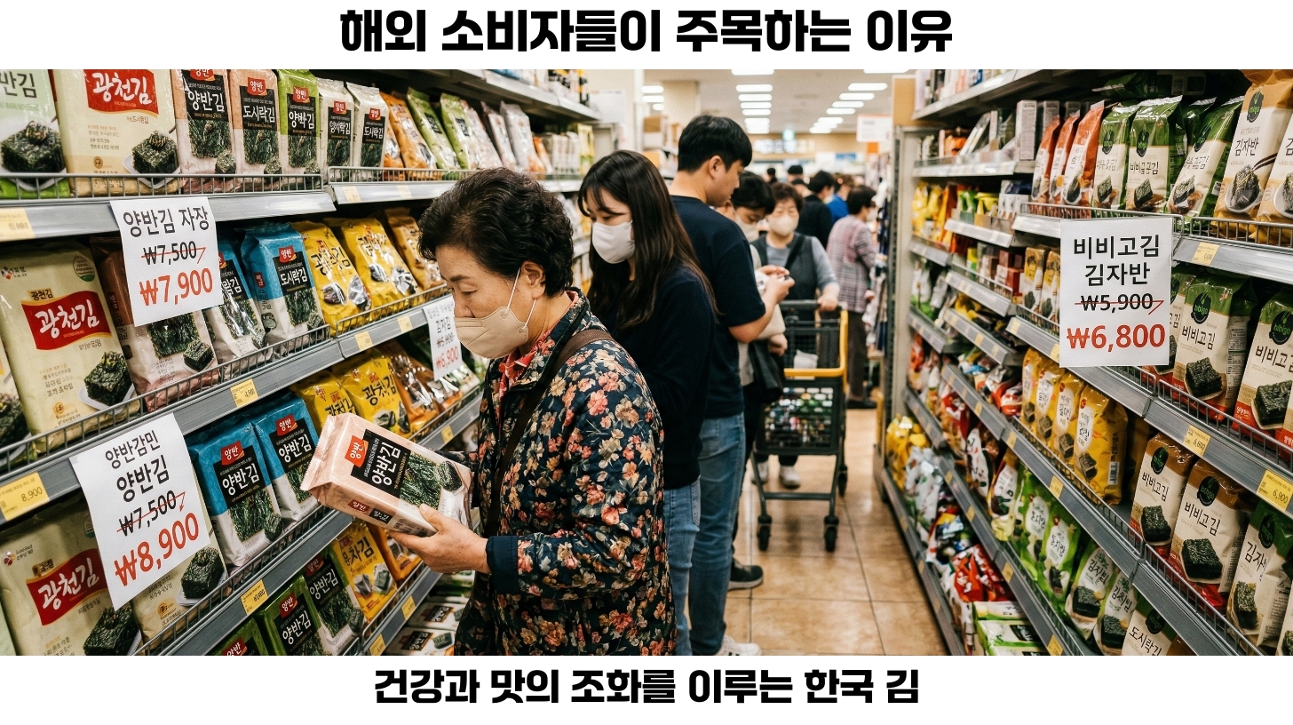 K-푸드 트렌드와 김의 혁신적인 변화