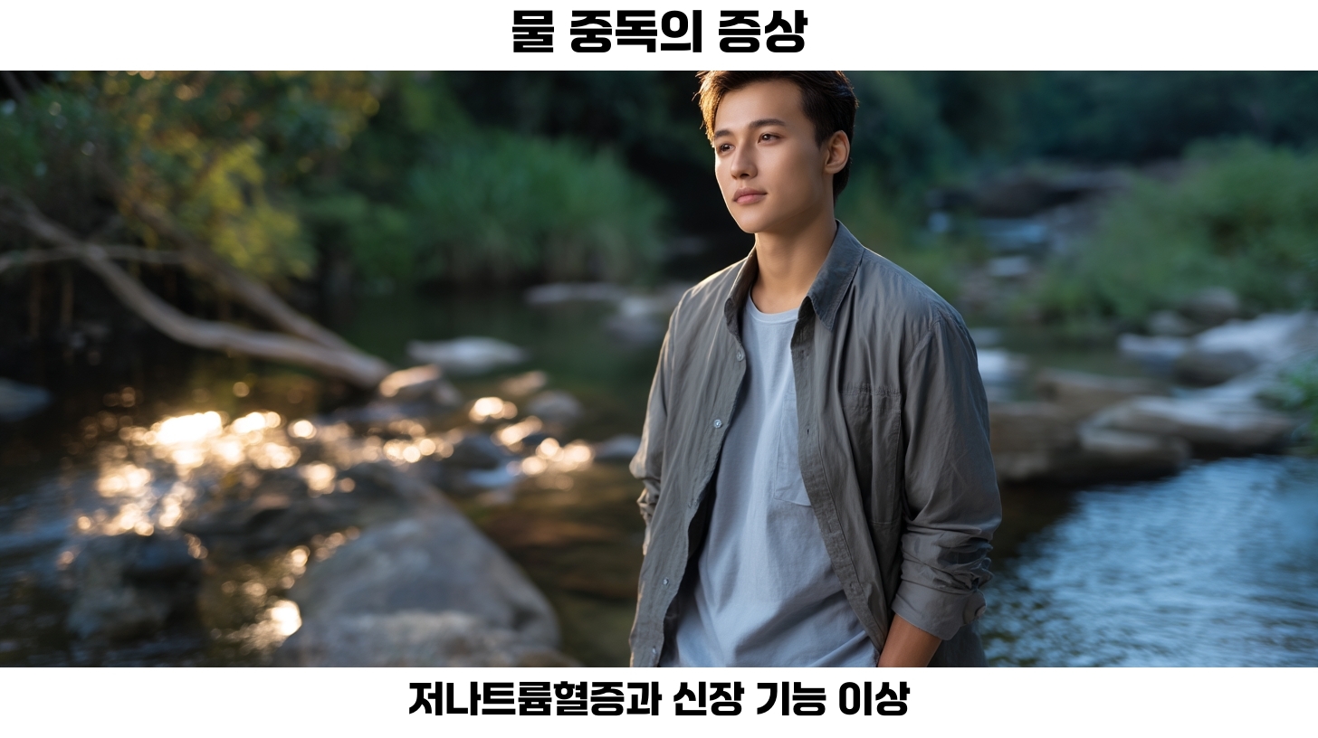 신장 기능과 과도한 수분 섭취의 영향
