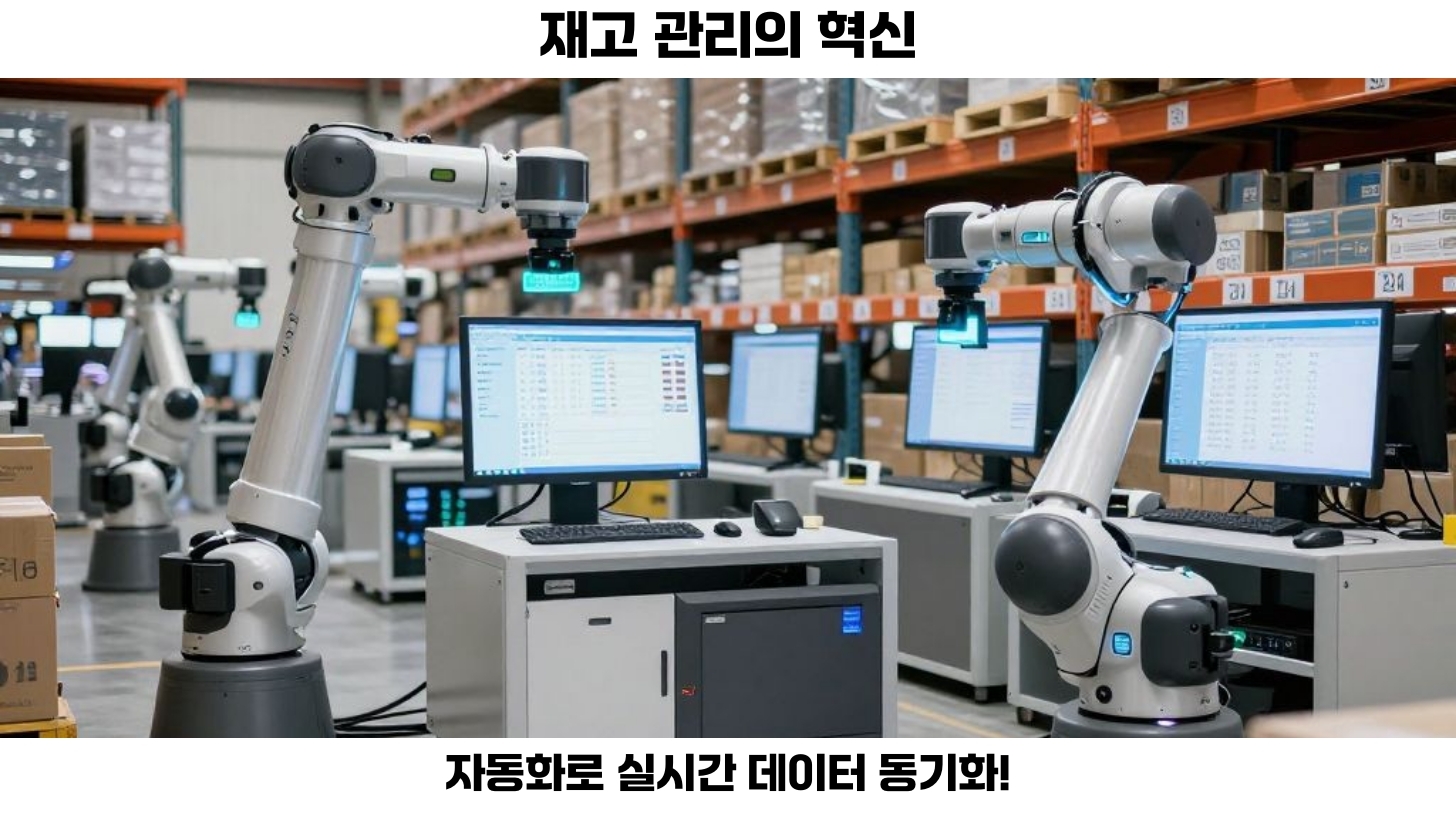 재고 수량 동기화를 자동화하는 혁신적인 방법 2 첫번째, 재고 수량 동기화의 필요성이 커지고 있는 가운데, 이를 자동화하는 방법이 다양한 기술들과 결합하여 진화하고 있습니다.
