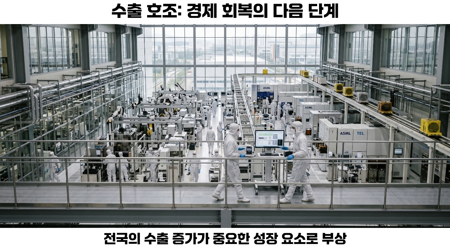 수출 호조가 경제에 미치는 긍정적인 영향