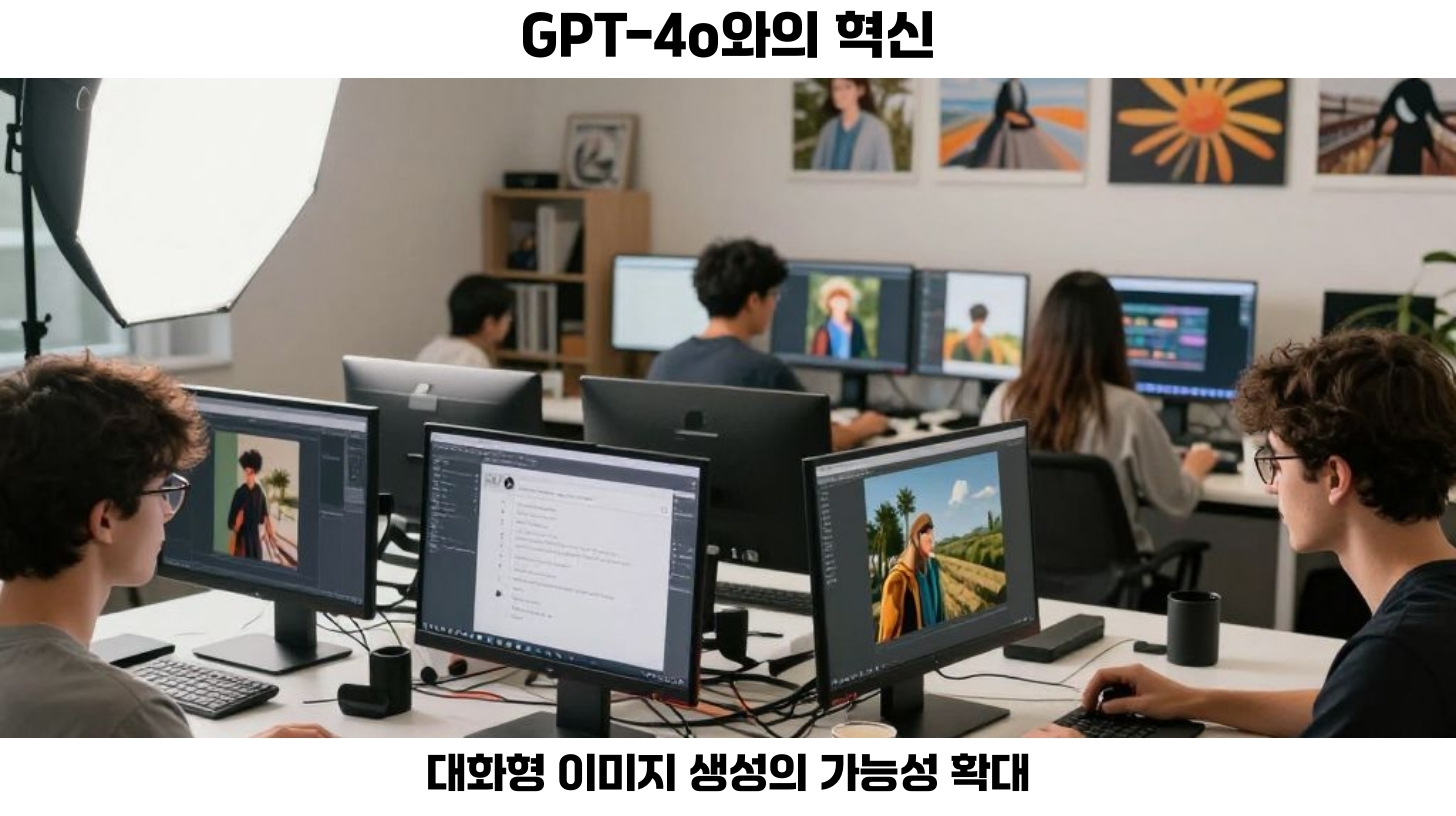GPT-4o 이미지 생성 모델의 출시로 인해, 기존의 달리 모델과는 차별화된 대화형 이미지 생성이 가능해졌습니다.