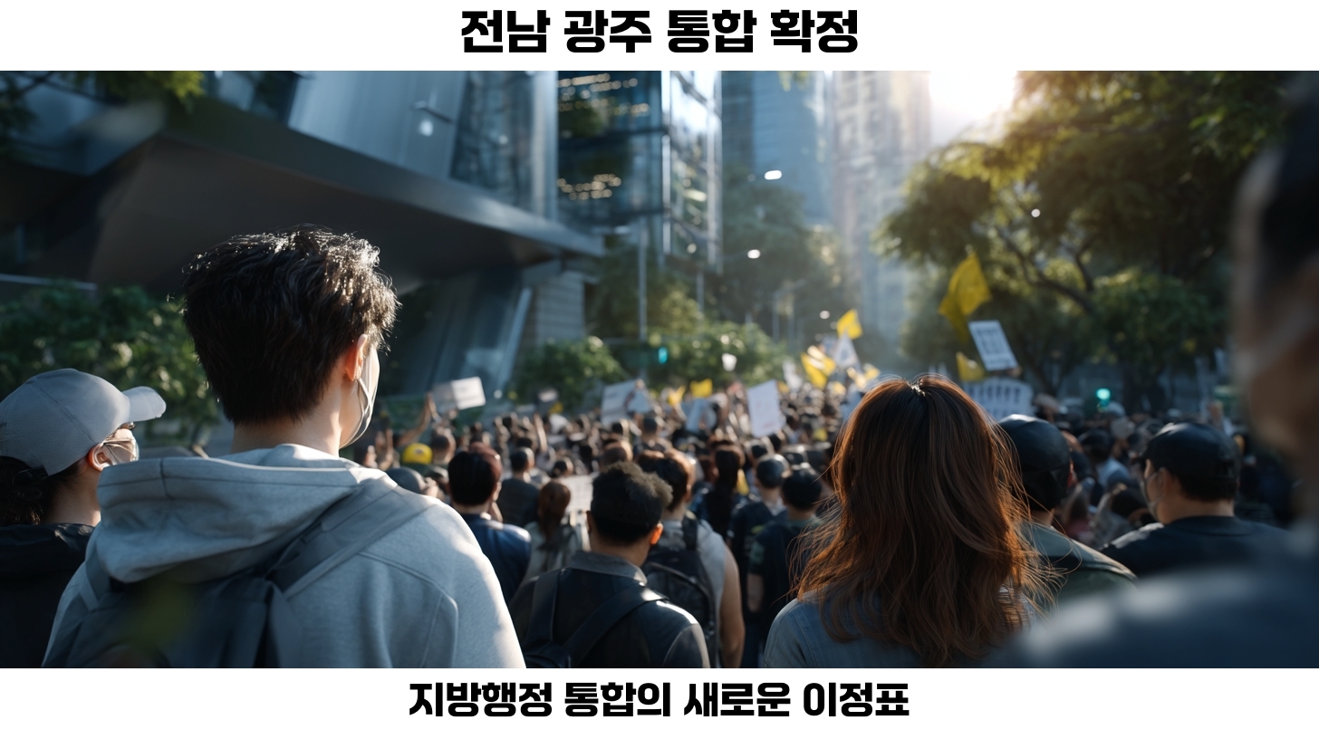 전남 광주 통합 확정
