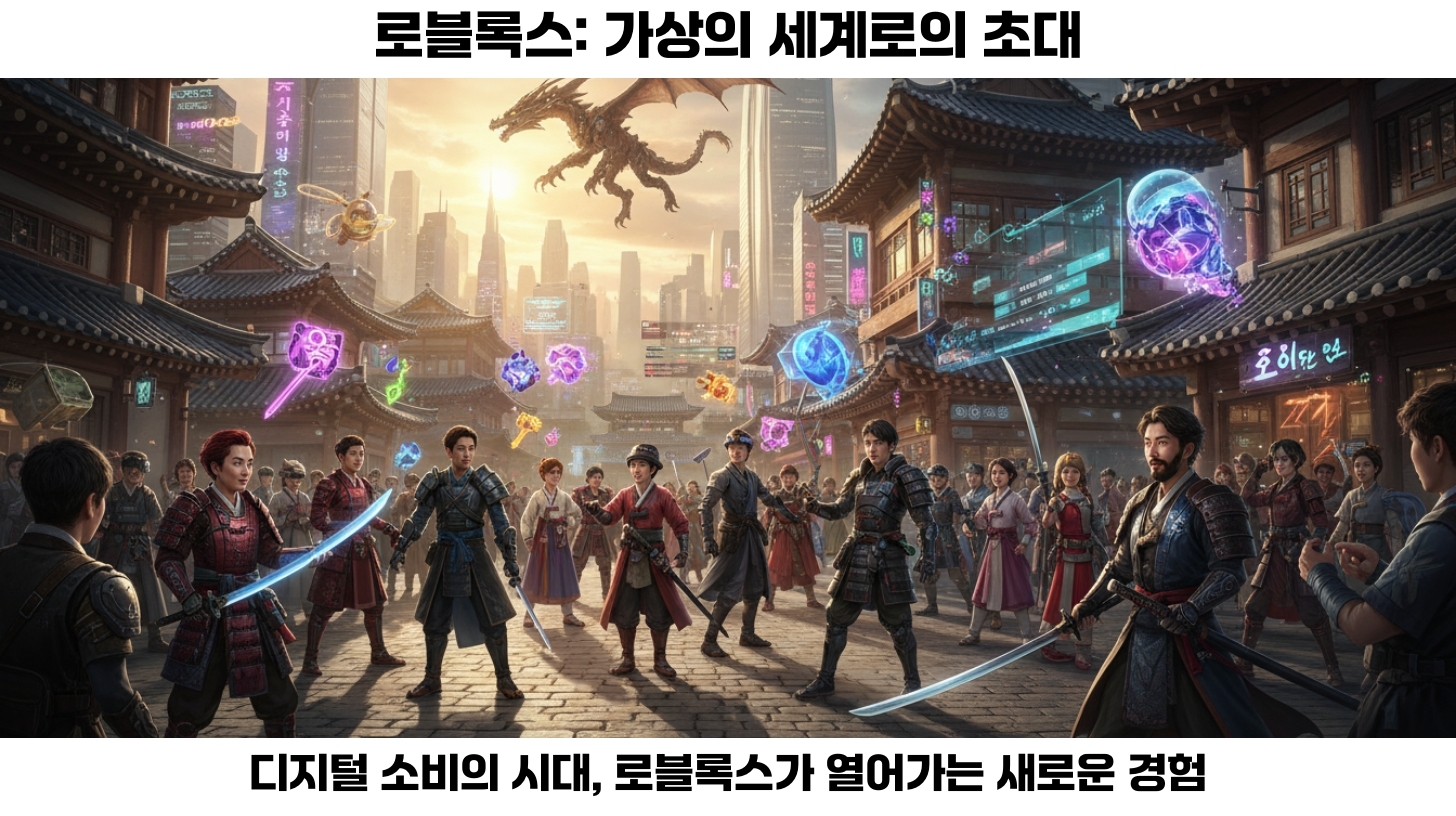 로블록스의 가상 의상 체험: 창의성을 자극하는 디지털 패션