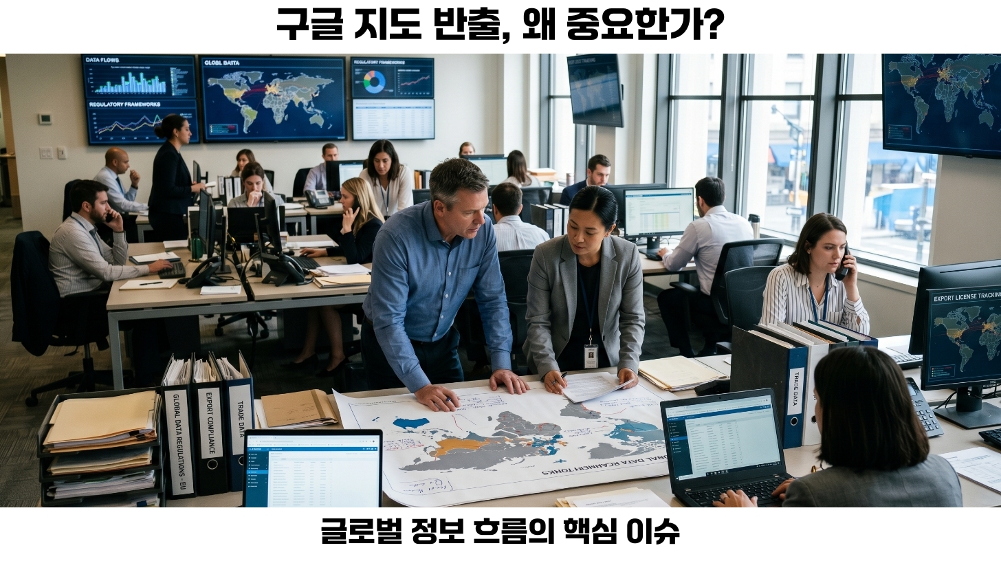 구글 지도 반출의 중요성과 그 이유