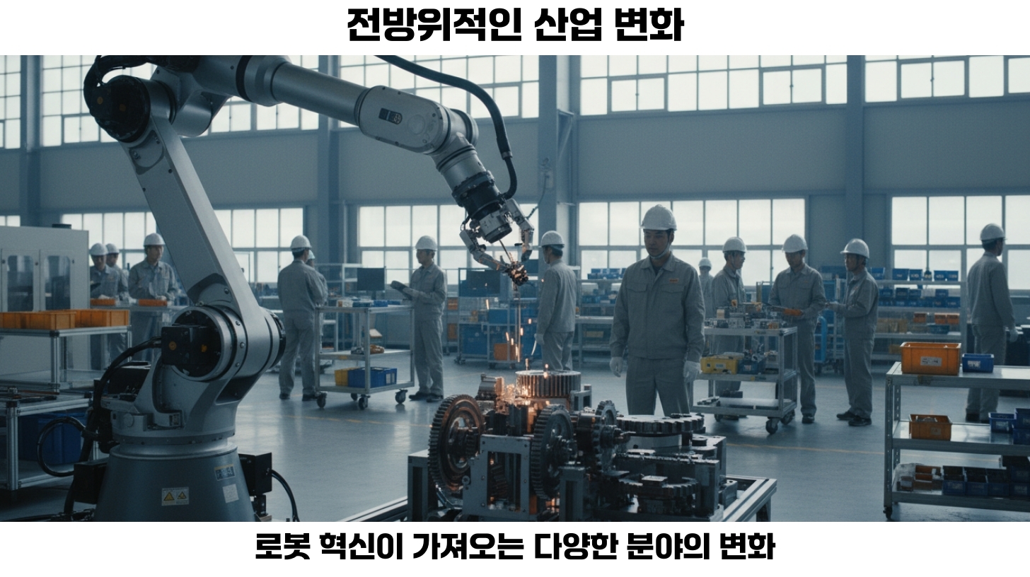 2025년 로봇 기술 혁신의 모든 것: 산업 트렌드와 미래 전망 3 로봇 산업의 변화