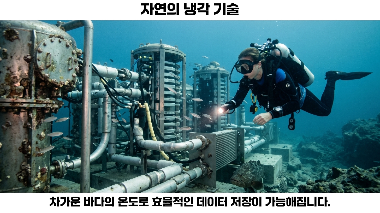 냉각 혁신: 물속 데이터센터의 장점