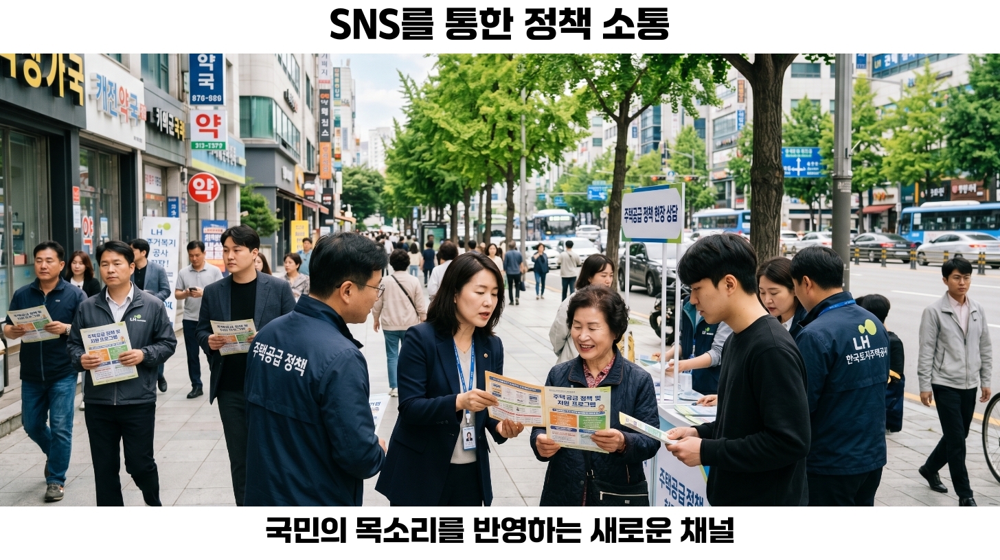 정부가 SNS를 활용하는 이유와 효과
