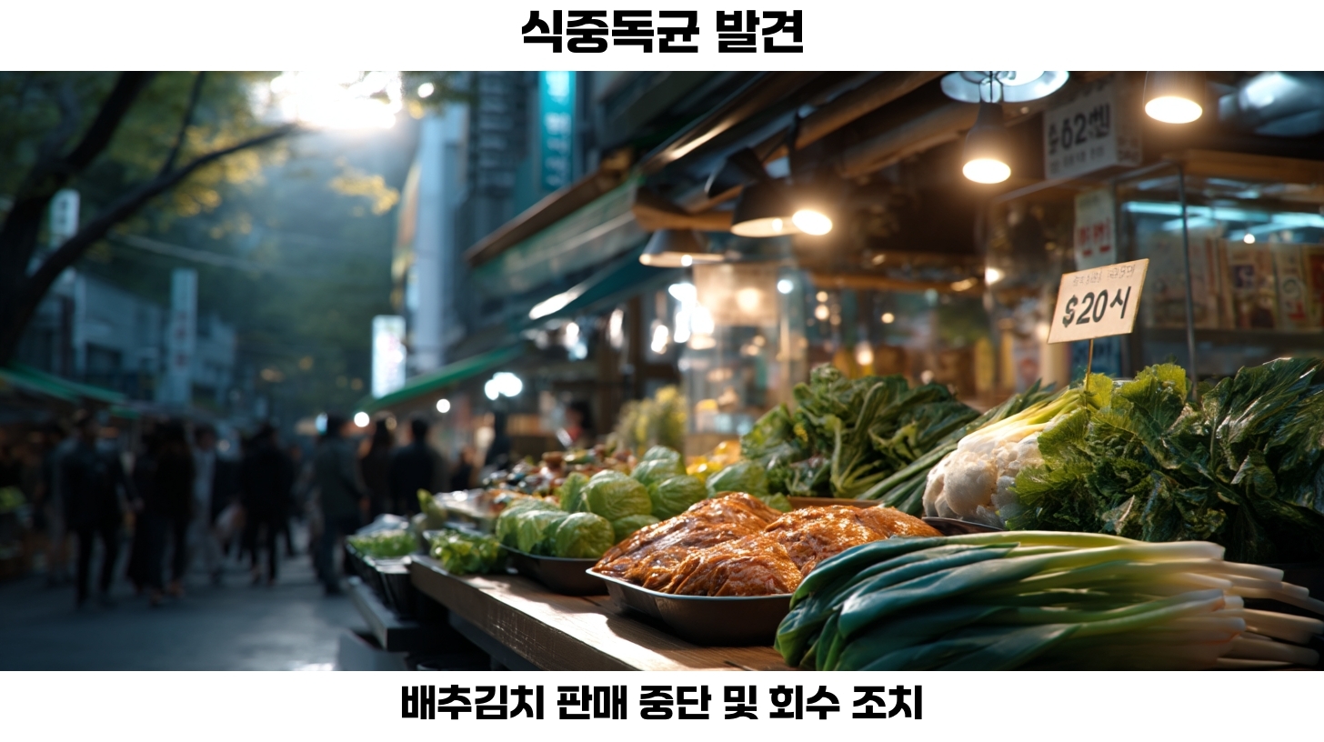 식중독균과 배추김치