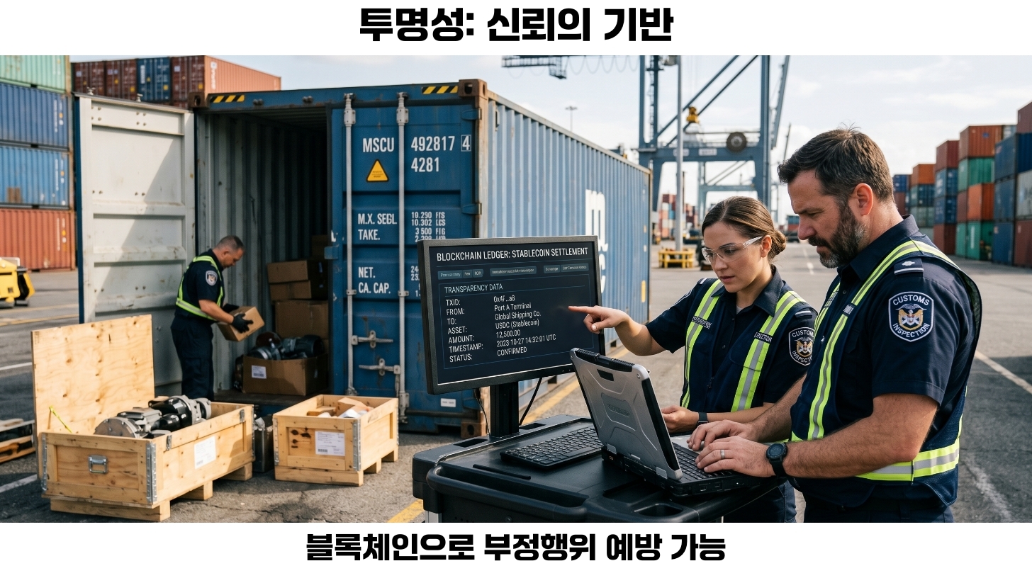 투명성과 신뢰: 스테이블코인이 무역 거래를 변화시키는 방법