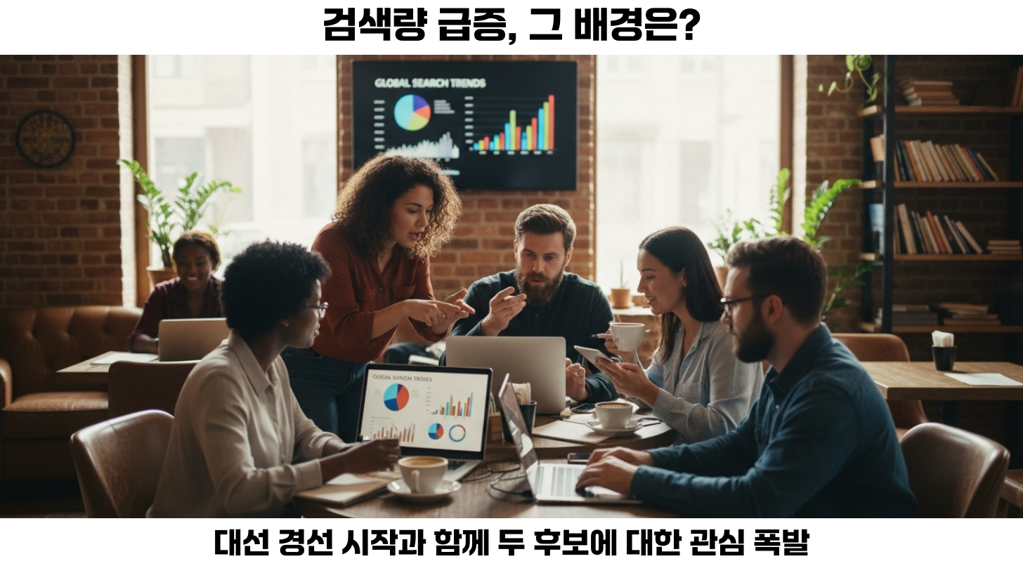 홍준표와 김문수의 검색량 변화 분석: 대선 경선 후보들의 정치적 관심도는 얼마나 증가했을까 3 후보들의 검색량 분석: 누가 더 많은 관심을 받고 있나