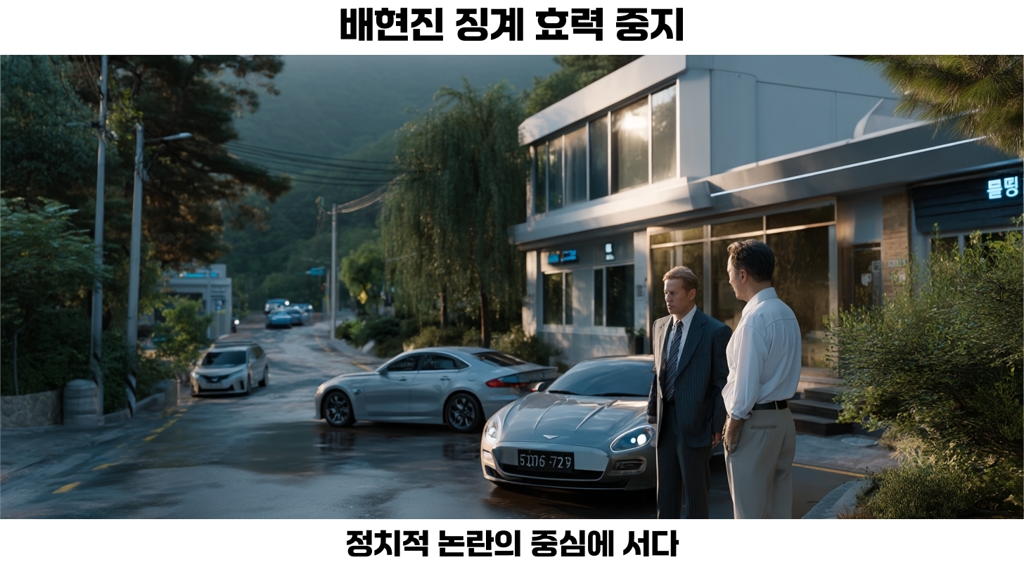 배현진 징계의 배경과 발전 과정