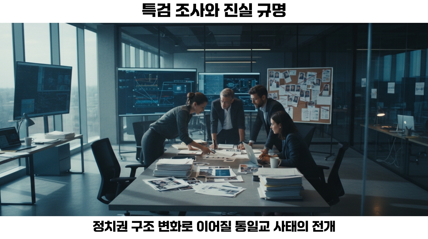 통일교 금전 지원 의혹