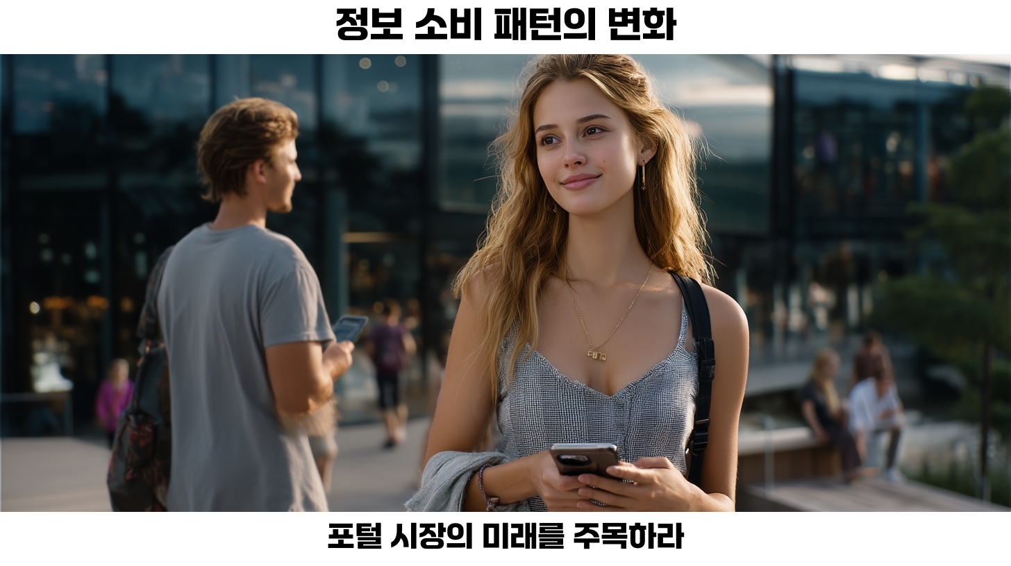 포털 시장 점유율 변화, 실시간 검색어의 영향력 분석