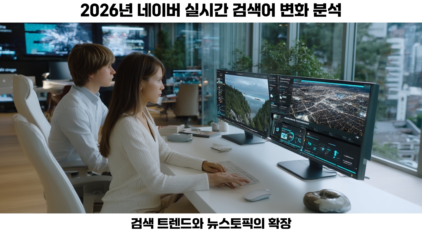 실시간 검색어 변화의 주요 요인과 트렌드