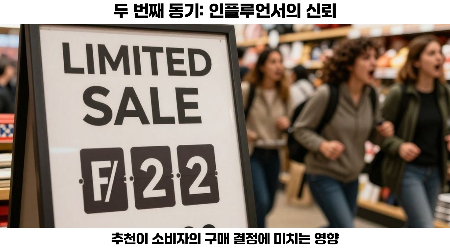 세번째, 소비자들은 정보를 얻기 위해 인플루언서의 리뷰나 추천을 많이 활용합니다.