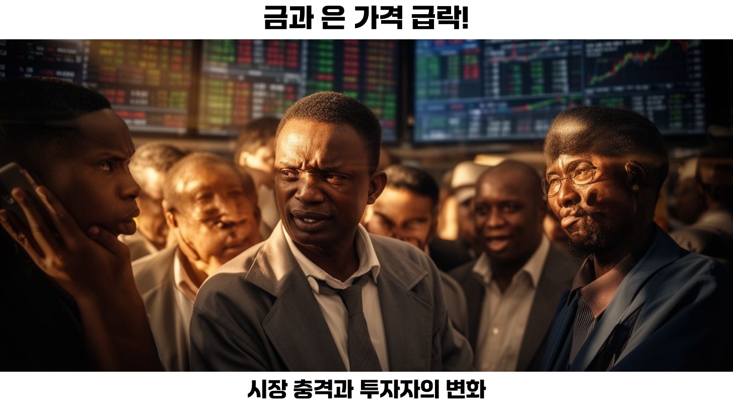 금·은 가격의 급락 원인 분석