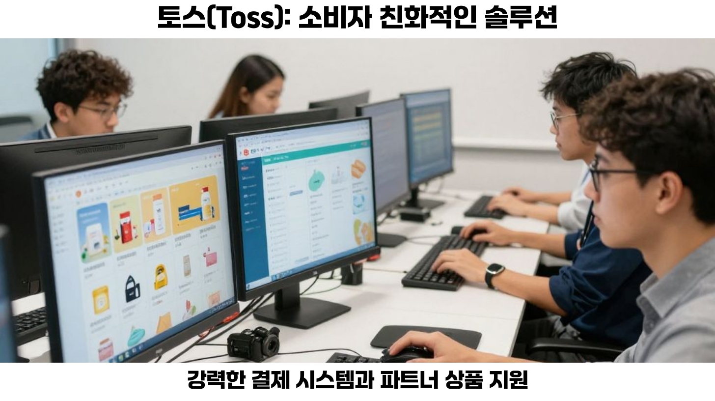 토스는 사용자 친화적인 인터페이스와 강력한 결제 시스템 덕분에 큰 인기를 끌고 있습니다.