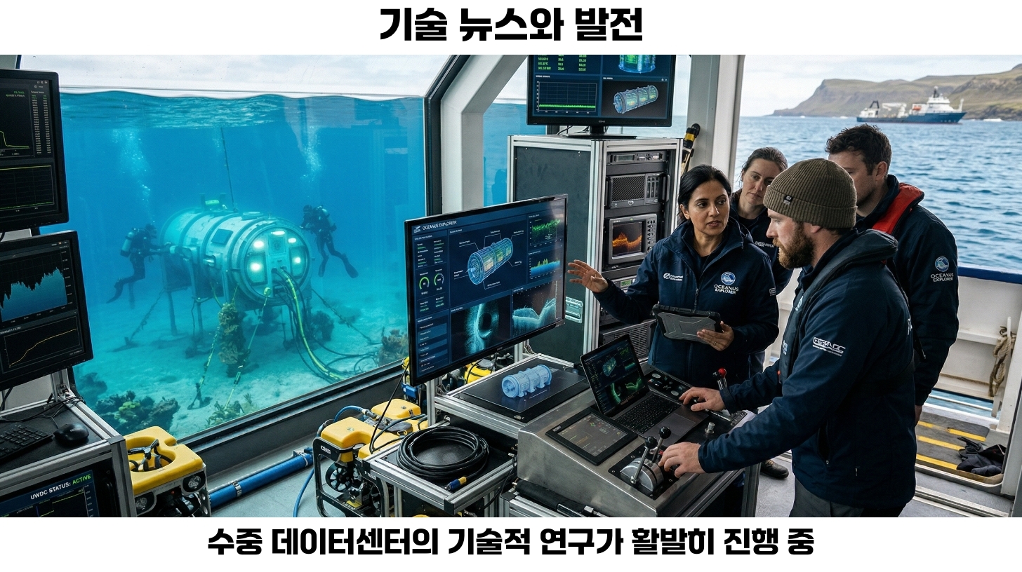 수중 데이터센터의 혁신: 바닷속에서 시작하는 냉각 기술의 미래 4 한국에서의 수중 데이터센터 도입 현황과 전망