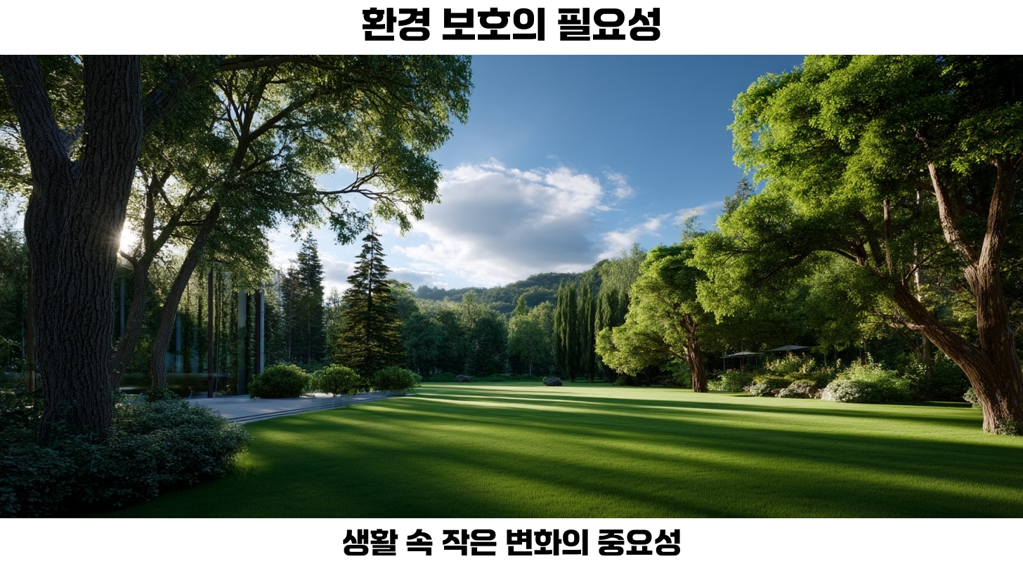 지속 가능한 발전을 위한 새로운 환경 보호 전략