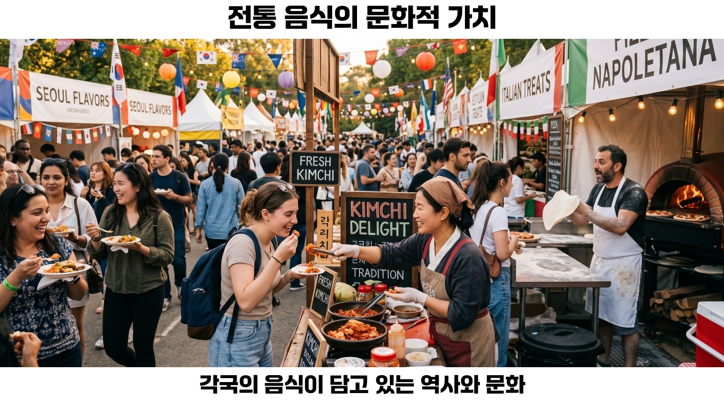 세계화가 가져온 다채로운 음식 문화의 변화