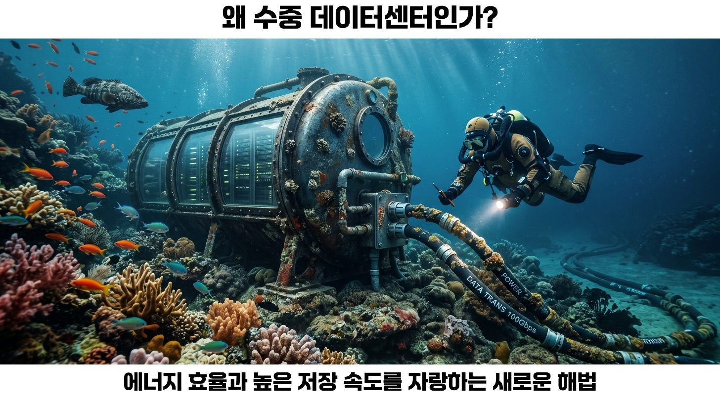 한국에 등장한 수중 데이터센터의 사례와 특징