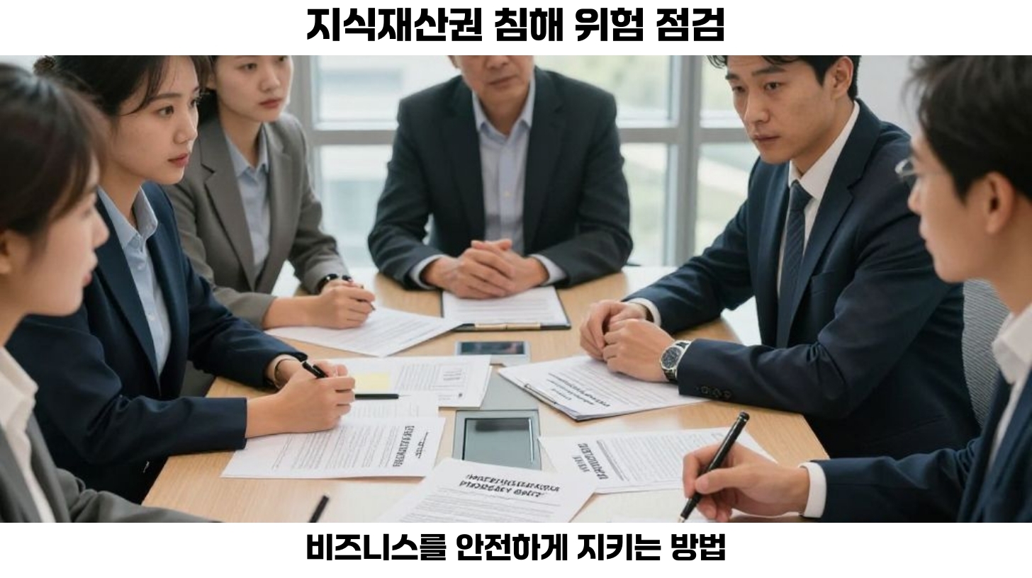 첫 번째, 지식재산권 침해가 문제가 되는 대표적인 유형에 대해 살펴보겠습니다. 크게 특허권, 상표권, 디자인권, 저작권, 영업비밀, 부정경쟁행위로 나눌 수 있습니다. 예를 들어, 특허권 침해란 등록된 기술이나 구조를 무단으로 생산하거나 판매하는 것을 의미합니다.
