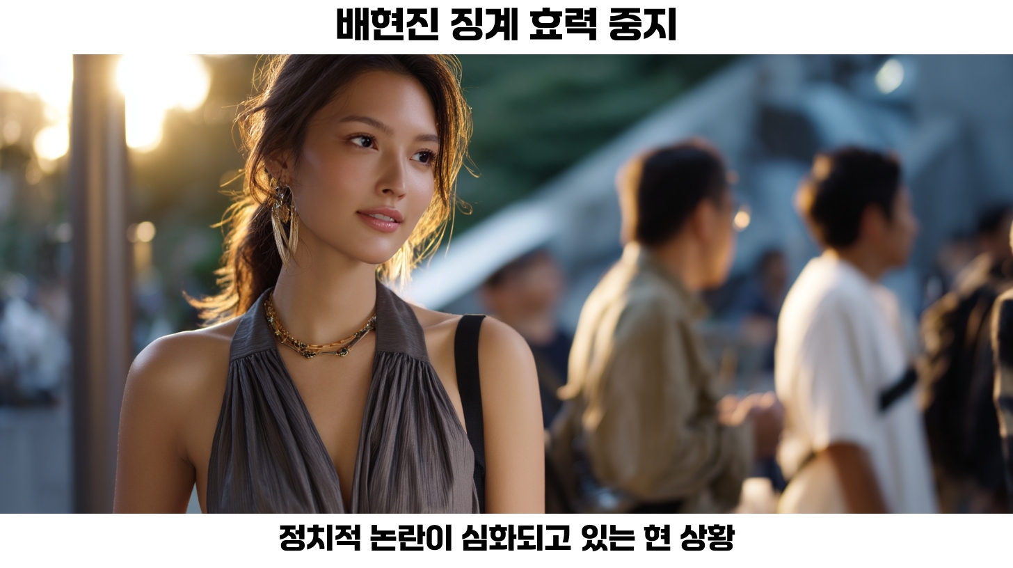 배현진 징계 효력 중지, 정치적 논란 속 공천 문제와 정당 내 갈등의 배경 2 배현진 징계 효력 중지의 의미와 정치적 맥락