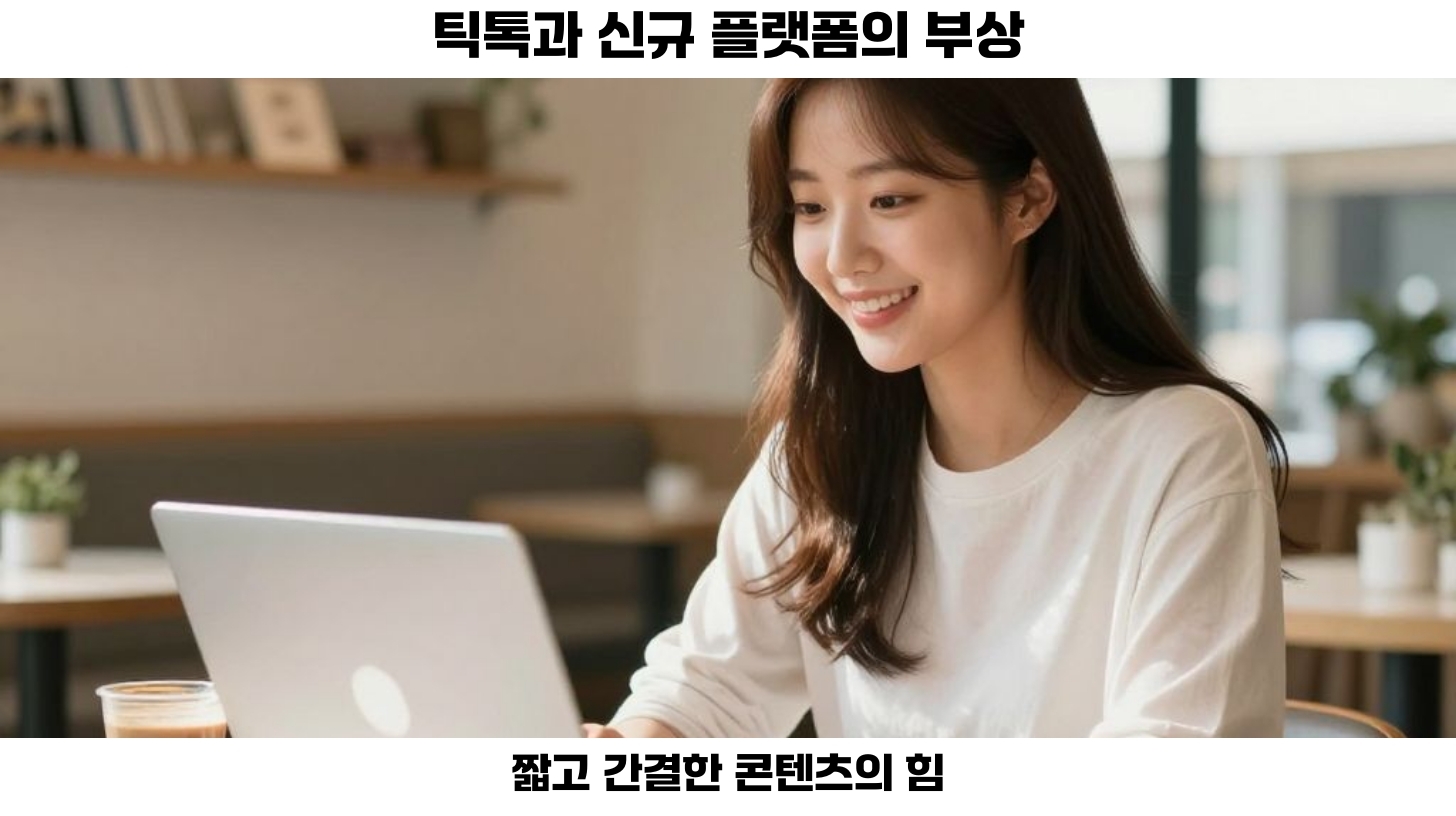 네번째, 다양한 플랫폼의 성장세를 주목하며 나에게 가장 알맞은 SNS 사용법을 찾아보는 것이 중요하겠습니다.