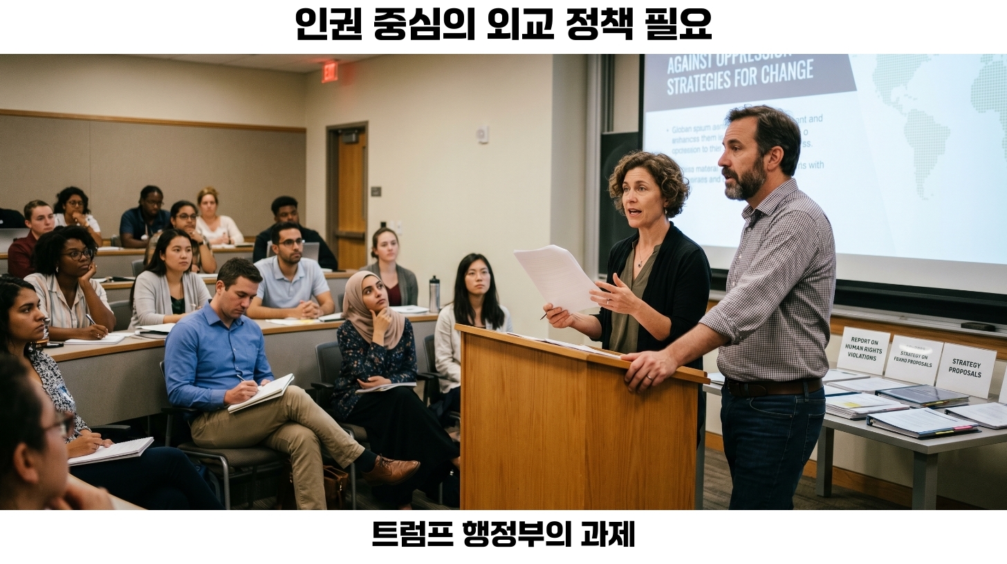 트럼프가 주목한 이란의 인권 위기: 여성 처형 문제의 심각성 5 트럼프의 이란 정책