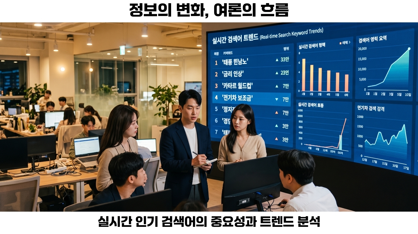 2026년 현재 실시간 인기 검색어 트렌드