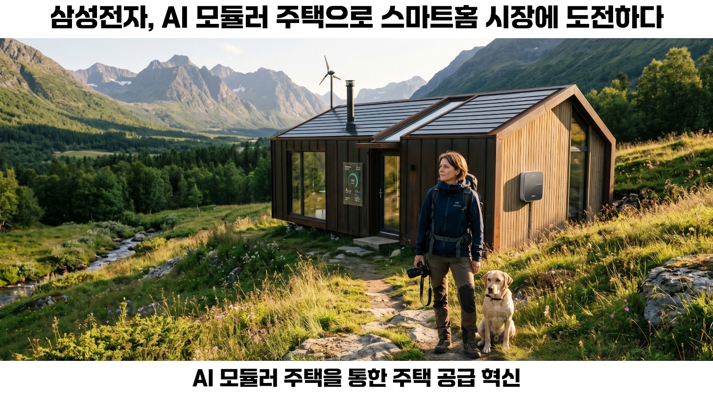삼성전자, AI 모듈러 주택으로 스마트홈 시장에 도전하다 2 삼성전자의 AI 모듈러 주택 혁신 기술 소개