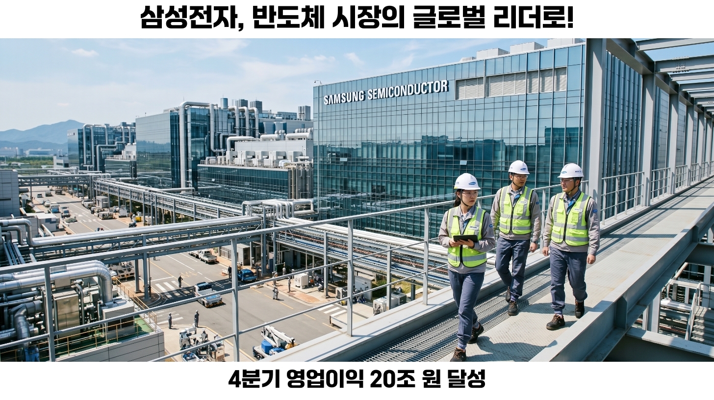 삼성전자 반도체 사업의 놀라운 성장률 분석