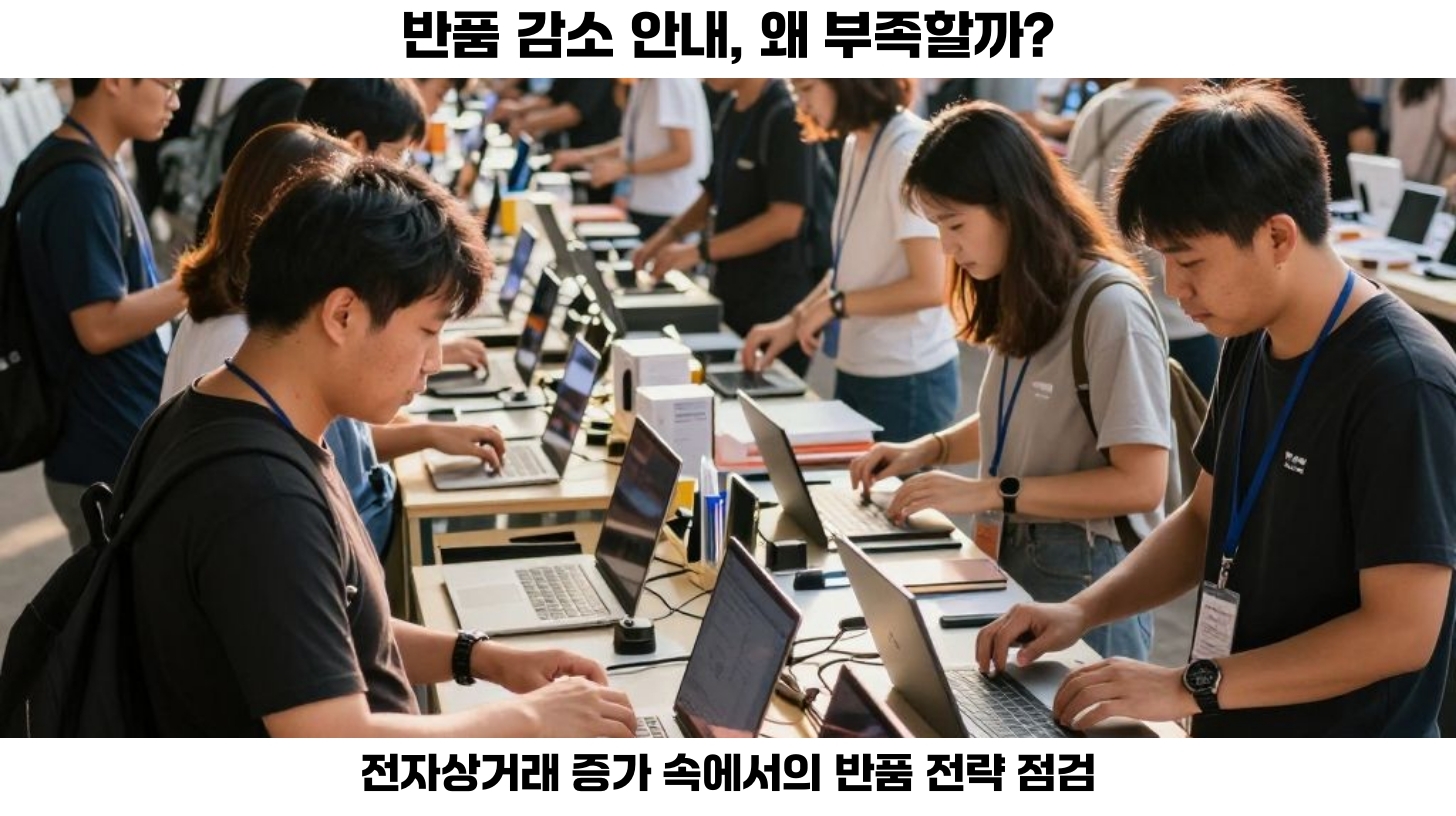 첫번째, 반품 감소 안내가 충분한가에 대한 논의는 오늘날 전자상거래가 급성장하는 가운데 매우 중요한 주제로 부각되고 있습니다.