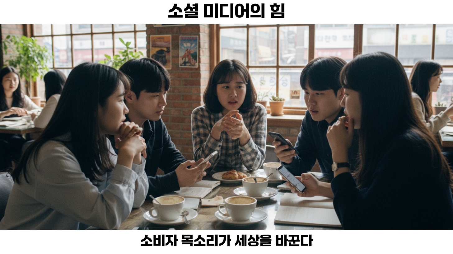 소셜 미디어에서의 소비자 반응